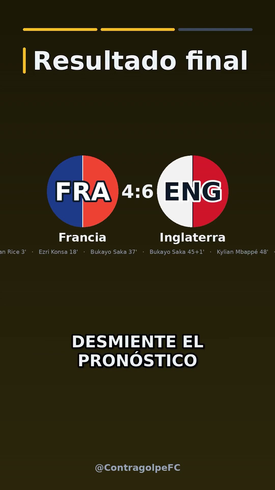 FRA 4:6 ENG — ¿Lo clavó el modelo? | Mundial 2026 #Shorts